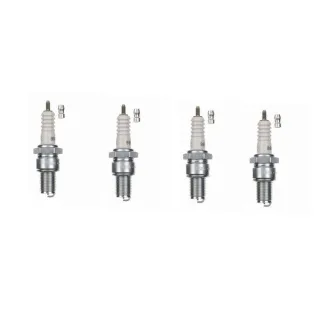 4 NGK Z?ndkerzen PZFR6R Audi A3 Seat Leon Skoda Yeti Leon VW Golf Passat 1