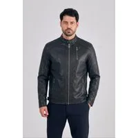 Freaky Nation Lederimitatjacke T-4723