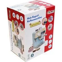 Spielmaus Küche Kapsel-Kaffeemaschine mit Zubehör aus Holz, Kapselmaschine