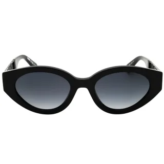 Moschino Marken-sonnenbrille Mit Bügeln, Schwarz
