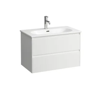 Laufen Waschtisch und Waschtischunterschrank LUA SET LANI 455x600x527 H8600872601041