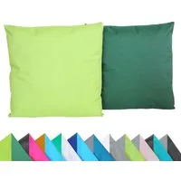 JACK Kissenbezüge JACK 2er Set Wende Outdoor Kissenhülle 2-farbig 45x45cm Wasserfest, (2 Stück), robust und strapazierfähig, Wasserabweisend, für Innen & Außen