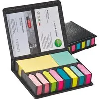 Macma Haftnotizblock Haftmarkerset mit 400 Haftnotizzetteln und 1200 Haftmarkern