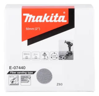 Makita Schleifscheibe, Grün - 50 mm - K60 - E-07440 grün