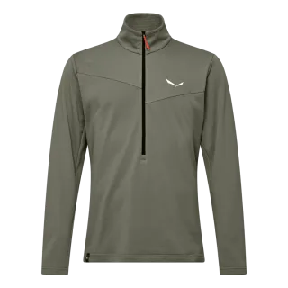 SALEWA - Puez Cammino Polarlite Half Zip Jacke Herren - Grün (Gr.56)