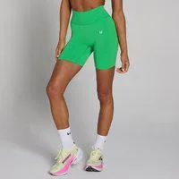 MP Damen Tempo Hybrid Nahtlos Shorts - Zesty Green - XXL