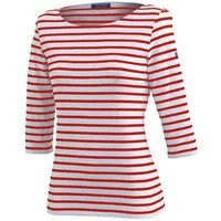 Saint James 3/4-Arm-Shirt 5498 Damen Shirt 3/4 Arm Garde Cote III R mit Streifen