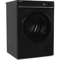 Sharp Wärmepumpentrockner KD-PRO0S7GBD-DE, WiFi, BubbleDrum, Trommel-Innenbeleuchtung, Zwei-Wege-Schleudern