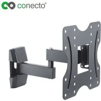 conecto TV-Wandhalterung TV Wandhalter für LCD LED Fernseher & Monitor, (bis 42 Zoll, neigbar, schwenkbar)