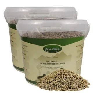 Lyra Pet Lyra Horse Multivital Mineralfutter Klassik im Eimer 7,6 kg