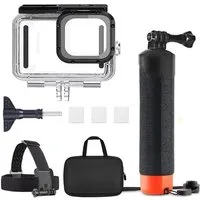 Wigento Für GoPro HERO13/12/11/10 Tauchgehäuse Wasserdichtes Zubehör-Kit Zubehör Drohne