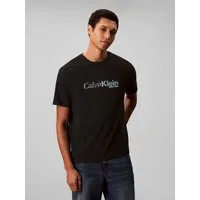 Calvin Klein T-Shirt SS 20S EU CALVIN CURSIVE GRAPHIC Mit Rundhalsausschnitt, regular fit