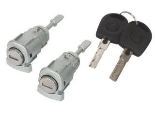 Türschloss VORNE LINKS + RECHTS 2x Schlüssel für VW Passat B5 3B 3BG / T5 V