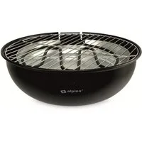 Alpina Tischgrill ALPINA Elektro-Tischgrill, 1250 W, Ø 300 mm