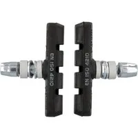 FISCHER Fahrrad Bremsschuh Fischer V Cantilever Bremsschuhe Bremsbeläge Alu Stahlfelge 85187 (1-St)