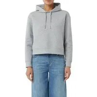 comma casual identity Kapuzensweatshirt cropped, casual, mit Kapuze, Baumwollmischung