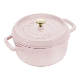 Staub La Cocotte Cocotte 22 cm, rund, Sorbet rose, Gusseisen