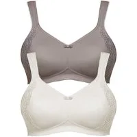 Susa Set: Minimizer-BH 2er Pack Minimizer BH ohne Bügel London (Spar-Set, 2-tlg)
