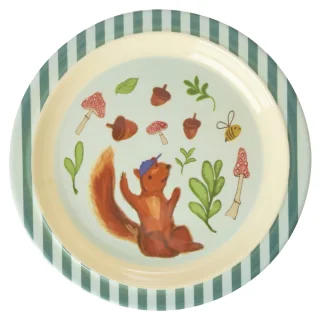 Rice Kinderteller Happy Forest / Blue