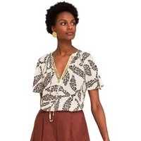 Love & Roses Paillettenshirt Love & Roses Kurzarmbluse mit Pailletten, Regular (1-tlg)