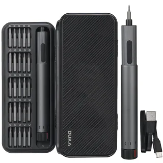 XIAOMI AtuMan DUKA E2 210RPM Precision Electric Screwdriver Set with Dual-Speed Adjustment 25 Screwdriver Heads Ideal fo
