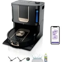 Shark Saugroboter Shark ThermaCharged PowerDetect Saugroboter RV2900XEEU, 650 W, beutellos, beheizte Basisstation verwendet 85°C heißes Wasser und 80°C warme Luft