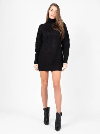 Silvian Heach Kleid Woman's Schwarz
