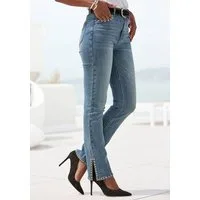 Buffalo 5-Pocket-Jeans mit Schlitz, Nietendetails, Skinny Jeans, modisch