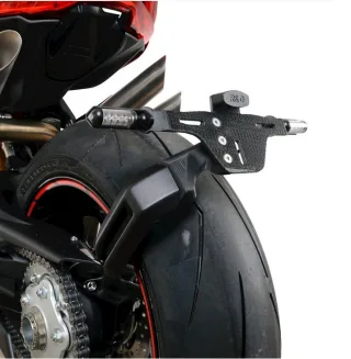 R&amp;G Kennzeichenhalter Heckumbau MV Agusta Superveloce/Turismo Veloce 800 Bj.2020-2022 eintragungsfrei