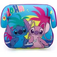 Stitch Kindersitzerhöhung Disney Sitzerhöhung Kinderautositz 125–150 cm R129 Kindersitz 22–36 kg, ab: 125 cm, bis: 150 cm, Disney Stitch, abnehmbarer Bezug, ergonomische Sitzform