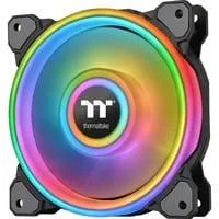 Riing Quad 12 RGB Radiator Fan TT Premium Edition Single Fan Pack, Gehäuselüfter schwarz, Single Pack, ohne Controller, 120 mm