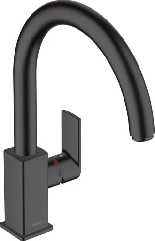 Hansgrohe Spültischmischer 260 Vernis Shape M35 1jet mattschwarz, 71871670 71871670