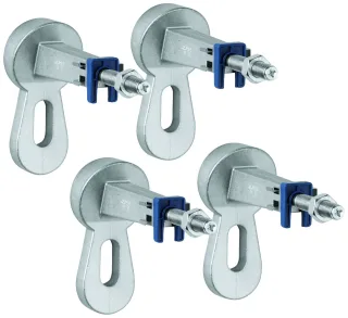 GROHE Wandwinkel 103999 für die Vorwand-Montage von Elementen 4 Stück, 1039999990 1039999990