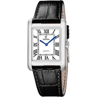 Festina Quarzuhr On the Square F20771_1, Armbanduhr, Damenuhr, Herrenuhr, Lederarmband, analog