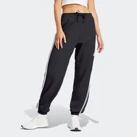 adidas Sportswear Sporthose ESSENTIALS 3-STREIFEN FRENCH TERRY CUFFED Reguläre Passform, mittelhoher Bund, weiches French Terry Material