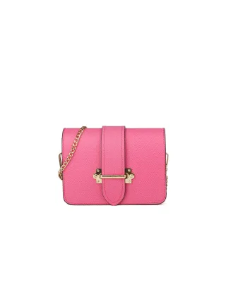 Giulia Monti Schultertasche/Taschentasche Fuxia