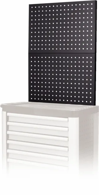 KS Tools Rückwandsystemtafel für Werkstattwagen schwarz - 888.9902