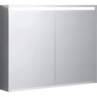 Geberit Option Spiegelschrank mit Beleuchtung zwei Türen, 90x70x15cm, 500583001 500583001