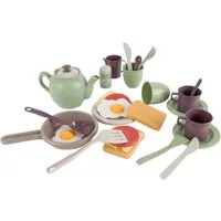 dantoy Spielgeschirr Green Garden Frühstück Set, (29-tlg), Made in Europe