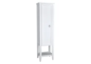 VitrA Valarte Hochschrank Breite 54 cm Höhe 197 cm 1 Tür Türanschlag links Weiß Matt,62240 62240