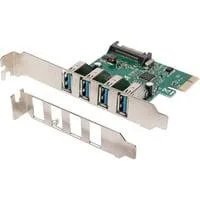 4-Port USB 3.0 PCIe, Schnittstellenkarte