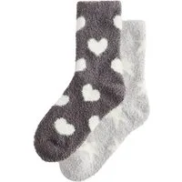 Next Kuschelsocken Kuschelige Söckchen, 2er-Pack (2-Paar)
