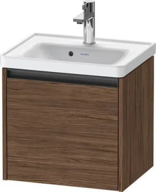Duravit Ketho.2 Waschtischunterbau wandhängend Nussbaum dunkel Matt 484x375x440 mm - K25080021210000 K25080021210000