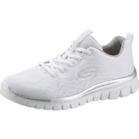Skechers Graceful - Get Connected Sneaker Freizeitschuh, Halbschuh, Schnürschuh für die Maschinenwäsche geeignet
