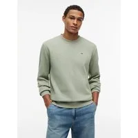 Tommy Jeans Sweatshirt TJM REGULAR FLAG CREW NECK Mit besticktem Markenlogo auf Brusthöhe