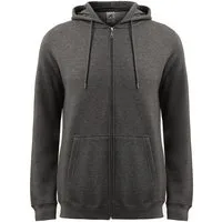 Kapuzensweatjacke Kapuzen Sweatjacke, Basic Kapuzen Pullover aus Baumwolle und Polyester mit hochwertigem Zipper, Ideal für Arbeit, Freizeit, Schule oder als Trainingskleidung