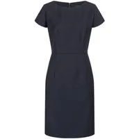 HECHTER PARIS Etuikleid HECHTER PARIS Corporate Kleid Tailored Modern Fit Marine