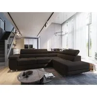 Masseno Ecksofa SELVA mit Schlaffunktion L-Form, Sofa mit Bettkasten