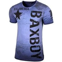 Baxboy T-Shirt Baxboy T-Shirt mit großen Schriftzugprints