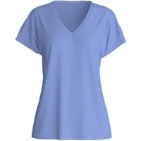 CALIDA Kurzarmshirt Favourites Ocean Damen (1-tlg) extraleichte, weiche Qualität, atmungsaktiv, mit V-Neck